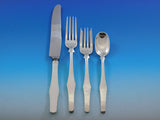 Porter Blanchard Sterling Silver Flatware Set Service Dinner 20 pieces Modern