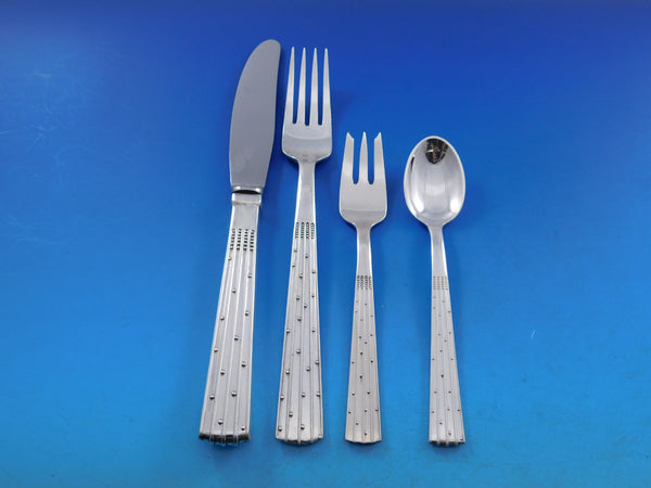 Champagne by Orla Vagn Mogensen Danish Sterling Silver Dinner Place Setting 4pc