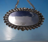 Gadroon by Unknown Sterling Silver Liquor Label "Port" #352 2 1/4" (#5046)