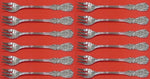 Francis I by Reed & Barton New Script Sterling Silver Cocktail Fork Set of 12