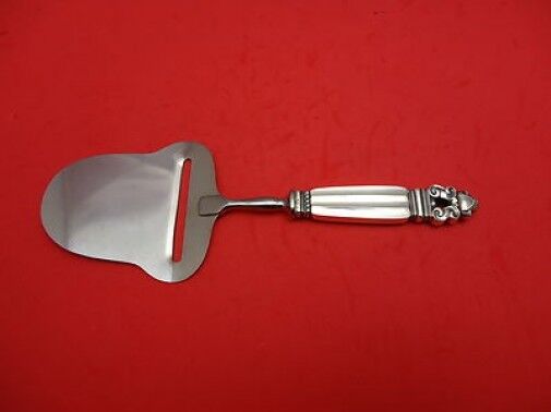 Acorn by Georg Jensen Sterling Silver Cheese Slicer HH WS Original 8 1/4"