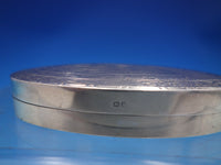 Liberty & Co English Sterling Silver Box Waves Woven Border Birmingham (#6624)