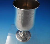 Old Master by Towle Sterling Silver Wine Goblet #268 with Inscription (#5125)