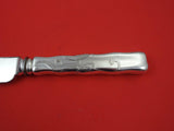 Lap Over Edge Acid Etched By Tiffany Sterling Dinner Knife w/ waves 10 3/4"