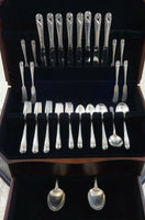 Spring Glory by International Sterling Silver Flatware Service Set 50 Pieces