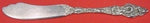 Les Six Fleurs by Reed & Barton Sterling Butter Spreader FH All Sterling 5 3/4"