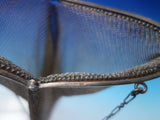 Sterling Silver Mesh Purse circa 1900 2.2 troy ounces 6" x 2" unmarked (#6173)