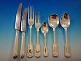 Fiddle Thread & Shell by United Cutlers Sterling Silver Flatware Set Service