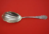 Trajan by Reed & Barton Sterling Silver Berry Spoon  Scalloped 9"