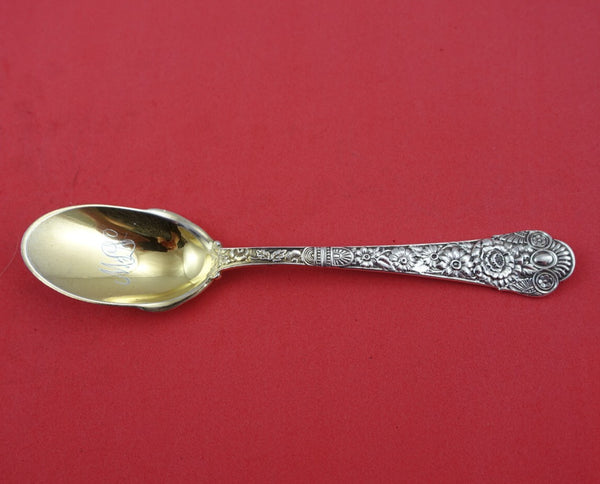 Cluny by Gorham Sterling Silver Ice Cream Spoon Gold Washed Original 6" Heirloom