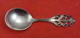 Viking Rose by Th. Marthinsen Norwegian .830 Silver Serving Sugar Spoon 5 3/4"