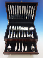 Old Lace by Towle Sterling Silver Flatware Set for 12 Service 74 pieces