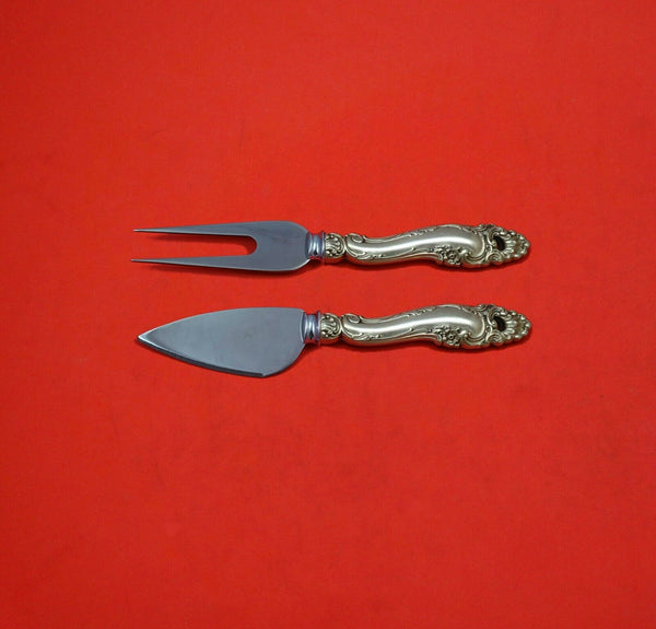 Decor by Gorham Sterling Silver Hard Cheese Serving Set 2-Piece Custom Made