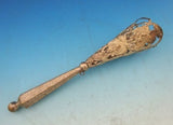 Silvered Bronze Tussie Mussie Posey Posy Holder w/ Grape Leaf and Vine (#J1285)