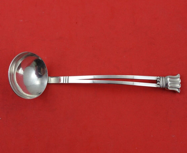 Georg Jensen USA Sterling Silver Sauce Ladle 5 3/4" Serving Heirloom Silverware