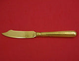 Theaded Vermeil by Francis Higgins English Sterling Silver Fish Knife 8"