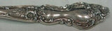 Meadow Rose by Wallace Sterling Silver Parfait Spoon 7" Long Vintage