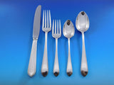 Early Colonial by Lunt Sterling Silver Flatware Set For 6 Service 36 Pieces