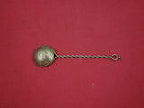 Dutch Sterling by Various Makers Demitasse Spoon w/ coin bowl dated 1876 4 1/8"