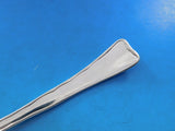 Lap Over Edge Acid Etched Tiffany Sterling Gravy Ladle Floral Motif 7 5/8"