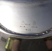 Continental by Georg Jensen Sterling Silver Serving Bowl #415 6.7 ozt. (#5824)