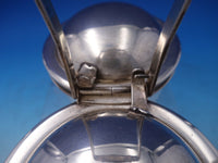 Hamilton by Tiffany and Co Sterling Silver and Cut Crystal Condiment Set (#6391)