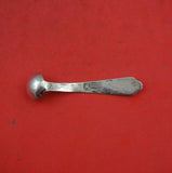 Sanborns Mexican Mexico Sterling Silver Salt Spoon with Flower 2 1/8" Heirloom