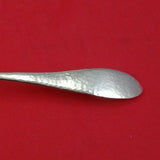Puritan Hammered by Wallace Sterling Silver Serving Spoon 8 3/8" Vintage