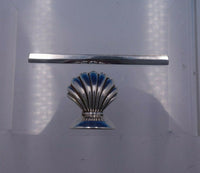 Olle Johanson Sterling Silver Thin Bread Holder Shell Form (#4875)
