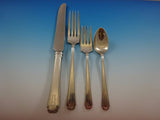 Rhythm by Wallace Sterling Silver Flatware Service Dinner Set 109 Pieces H Mono