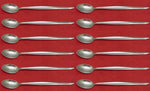 Contour by Towle Sterling Silver Iced Tea Spoon Set 12 pieces 8"