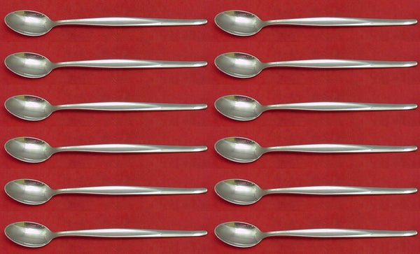 Contour by Towle Sterling Silver Iced Tea Spoon Set 12 pieces 8"