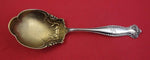 Canterbury by Towle Sterling Silver Preserve Spoon Gold Washed 7 7/8"