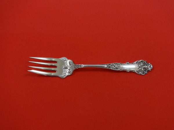 Charter Oak by 1847 Rogers Plate Silverplate Cold Meat Fork 8 3/8"