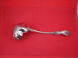 King Edward by Whiting Sterling Silver Soup Ladle GW shell bowl 13 1/4"