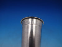 Russian Silver Cordial Cup Engraved Marked #84 1 1/8" x 3" 0.8 ozt (#6710)