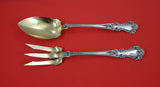 Cambridge by Gorham Sterling Silver Salad Serving Set GW long FH AS 10 1/4"