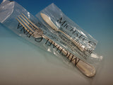 Mauriziano by Schiavon Italy Sterling Silver Flatware Set 12 Dinner 66 PC New