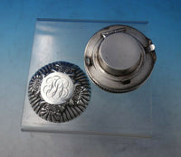New Queens by Gorham Sterling Silver Inkwell #120 1 1/2" x 2 1/2" c.1900 (#5462)