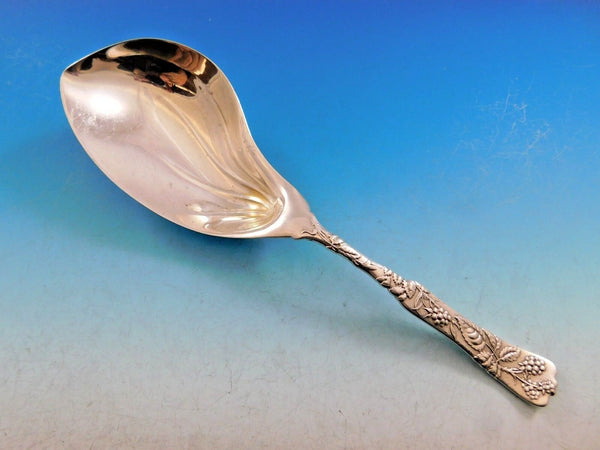 Vine by Tiffany and Co. Sterling Silver Pudding Serving Spoon with Raspberries