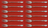 Fontana by Towle Sterling Silver Cocktail Fork Set 12 pieces 5 1/2"