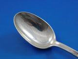 Lap Over Acid Etched by Tiffany  Sterling Silver Coffee Spoon with Plants 4 3/4"