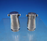 Mexican Sterling Silver Salt and Pepper Shaker Set 2pc Pierced #TO-39 (#6858-2)