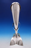 Carrington and Co English Estate Sterling Silver Trumpet Vase Modernism (#9051)