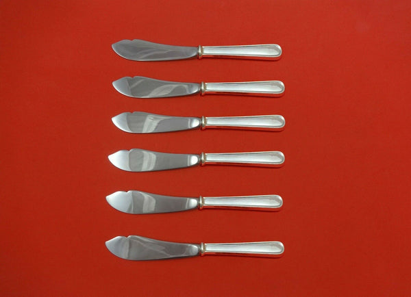 Calvert by Kirk Sterling Silver Trout Knife 6pc Set HHWS Custom Made