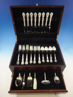 Chateau Rose by Alvin Sterling Silver Flatware Set For 8 Service 38 Pieces
