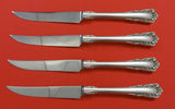Carillon by Lunt Sterling Silver Steak Knife Set 4pc HHWS  Custom Made 8 1/2"