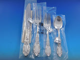 King Richard by Towle Sterling Silver Flatware Set Service 93 pcs Dinner Unused