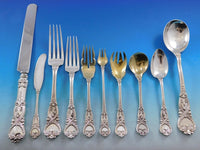 Saint James by Tiffany & Co Sterling Silver Flatware Set for 8 Dinner 83 pieces