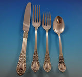 American Victorian by Lunt Sterling Silver Flatware Set 12 Service 115 Pieces
